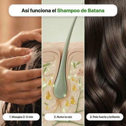 Shampoo Batana Crecimiento Cabello