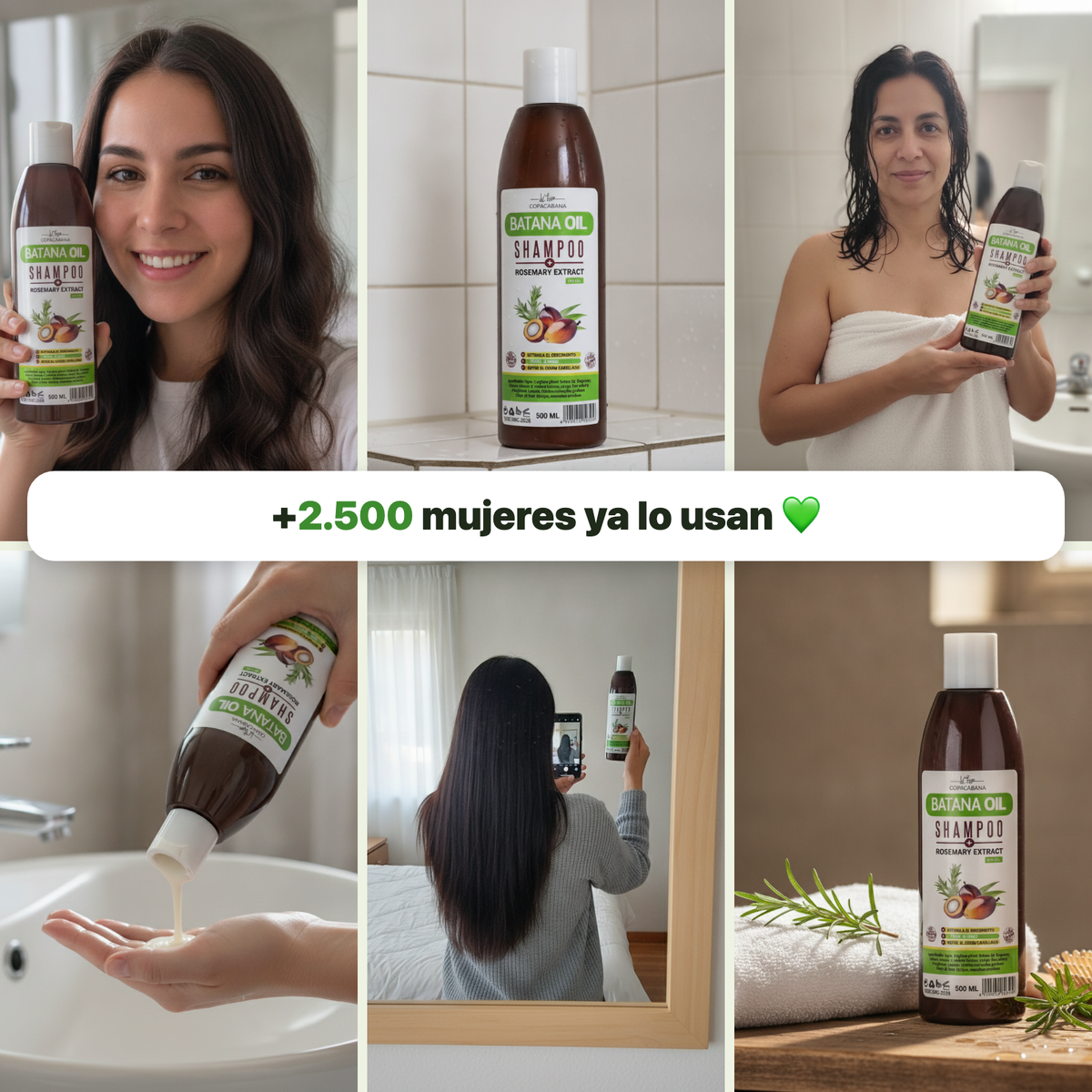 Shampoo Batana Crecimiento Cabello